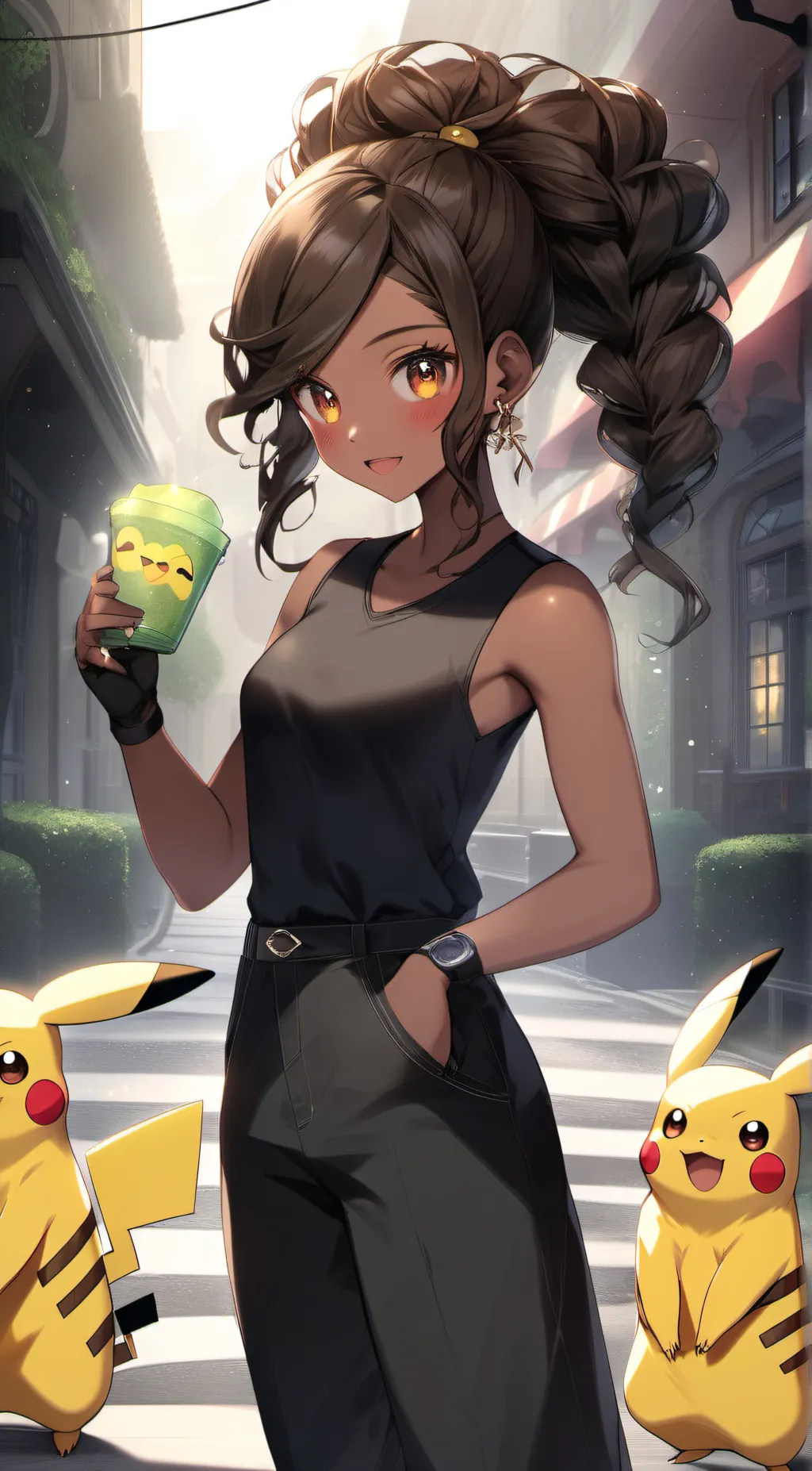 ai character: Kate background