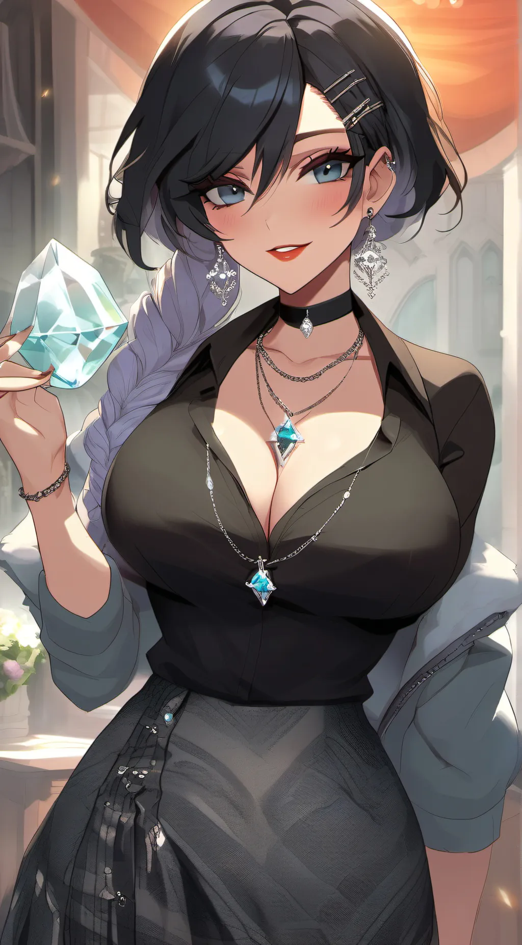 ai character: Evelyn background