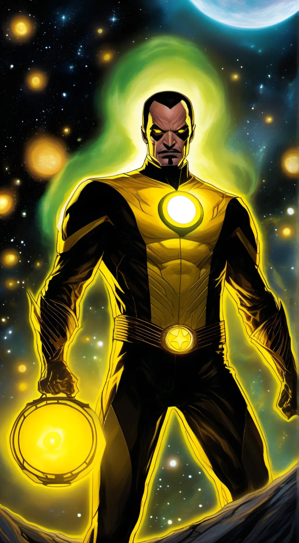 ai character: Thall Sinestro background
