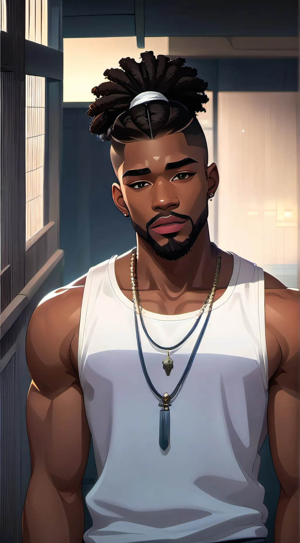 ai character: Ray background