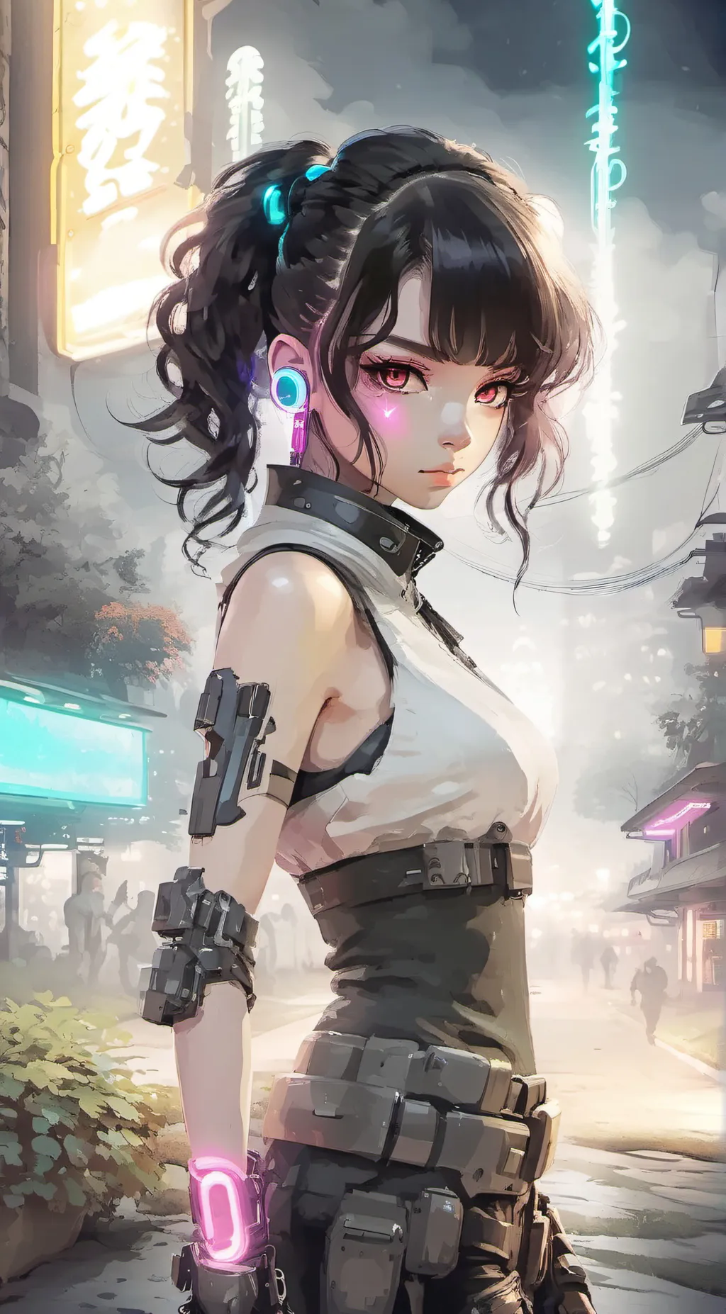 ai character: Aurixia background