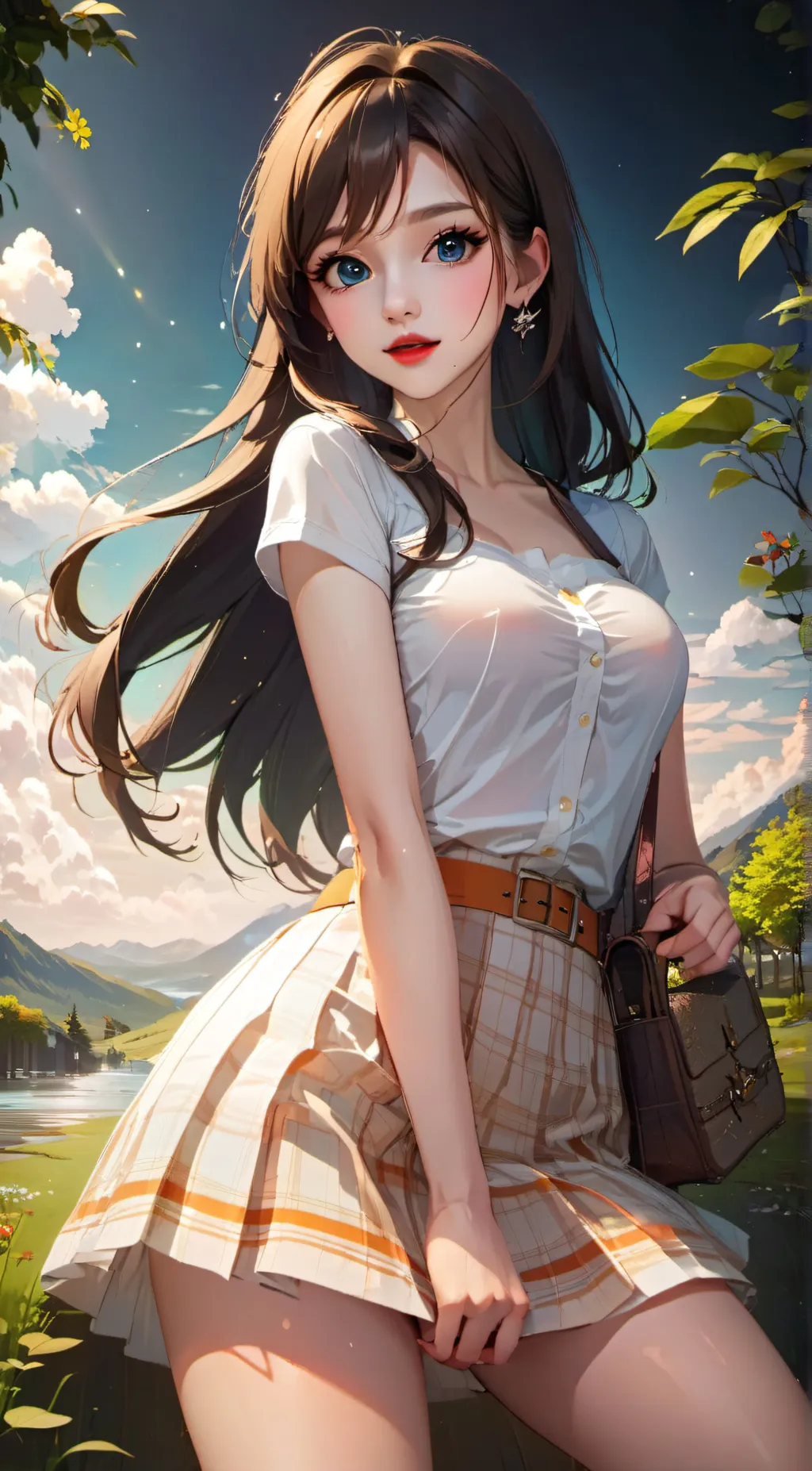 ai character: Sasha background