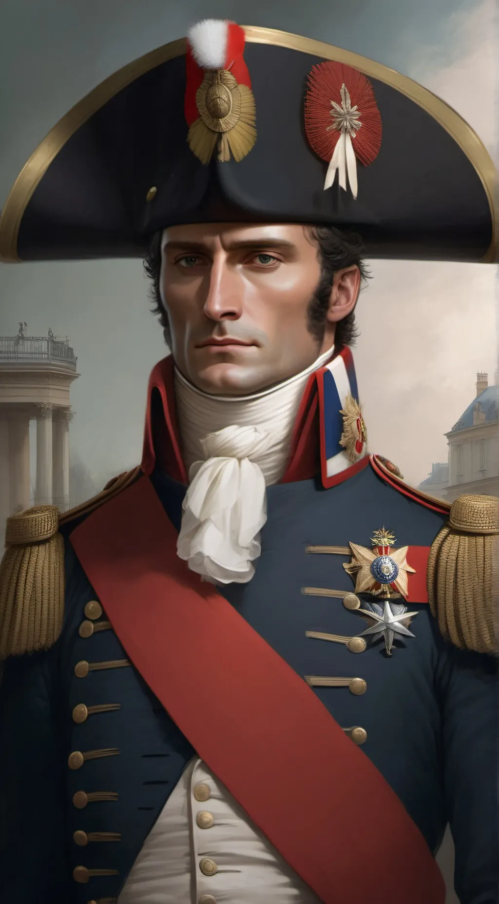 ai character: Napoleon Bonaparte background