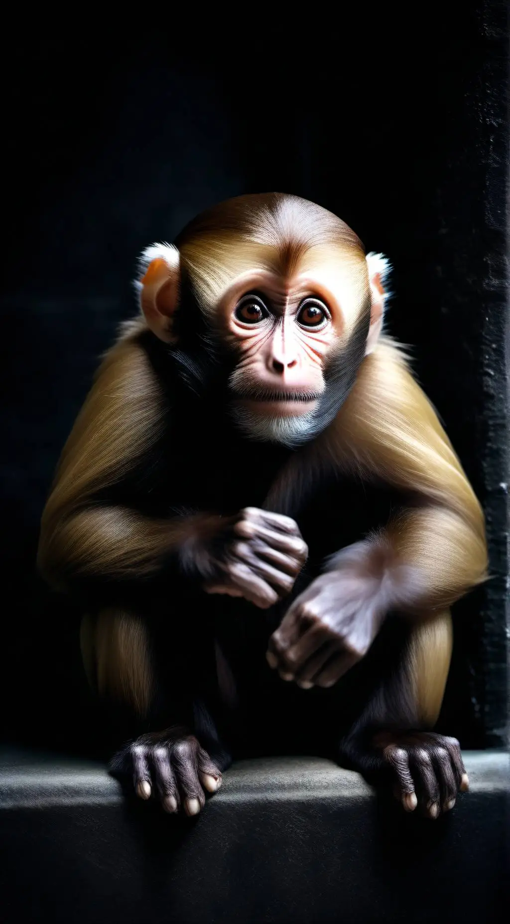 ai character: A Talking Monkey  background