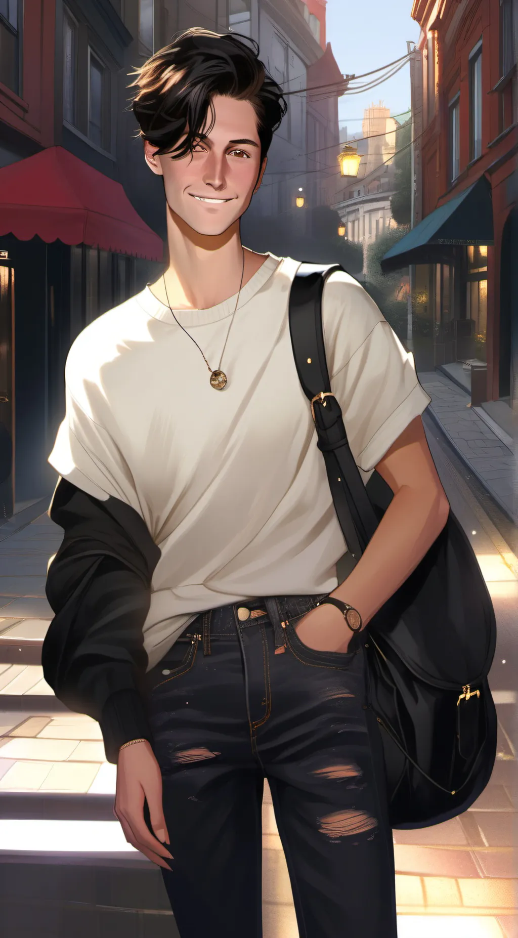 ai character: huddy background