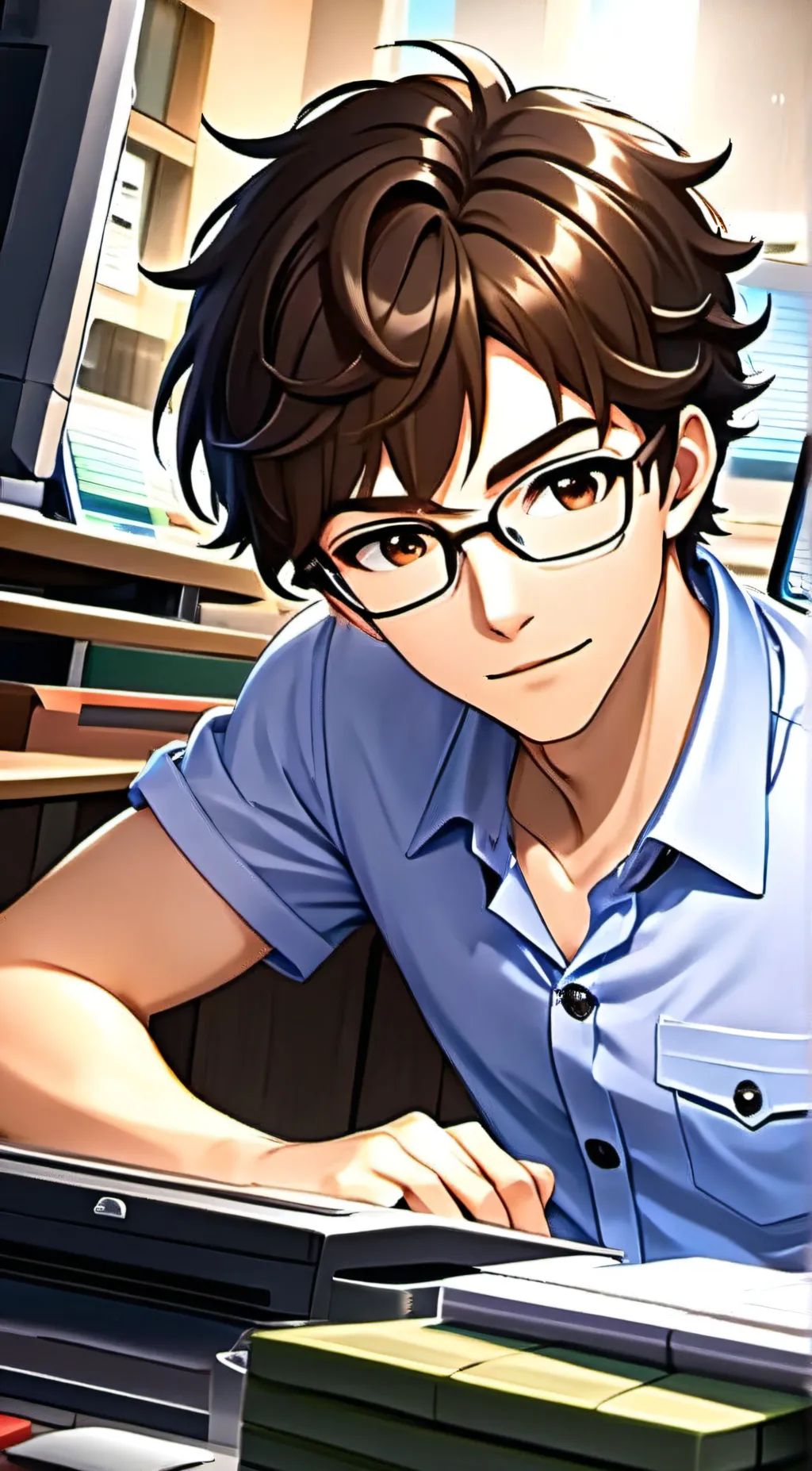ai character: Levi background