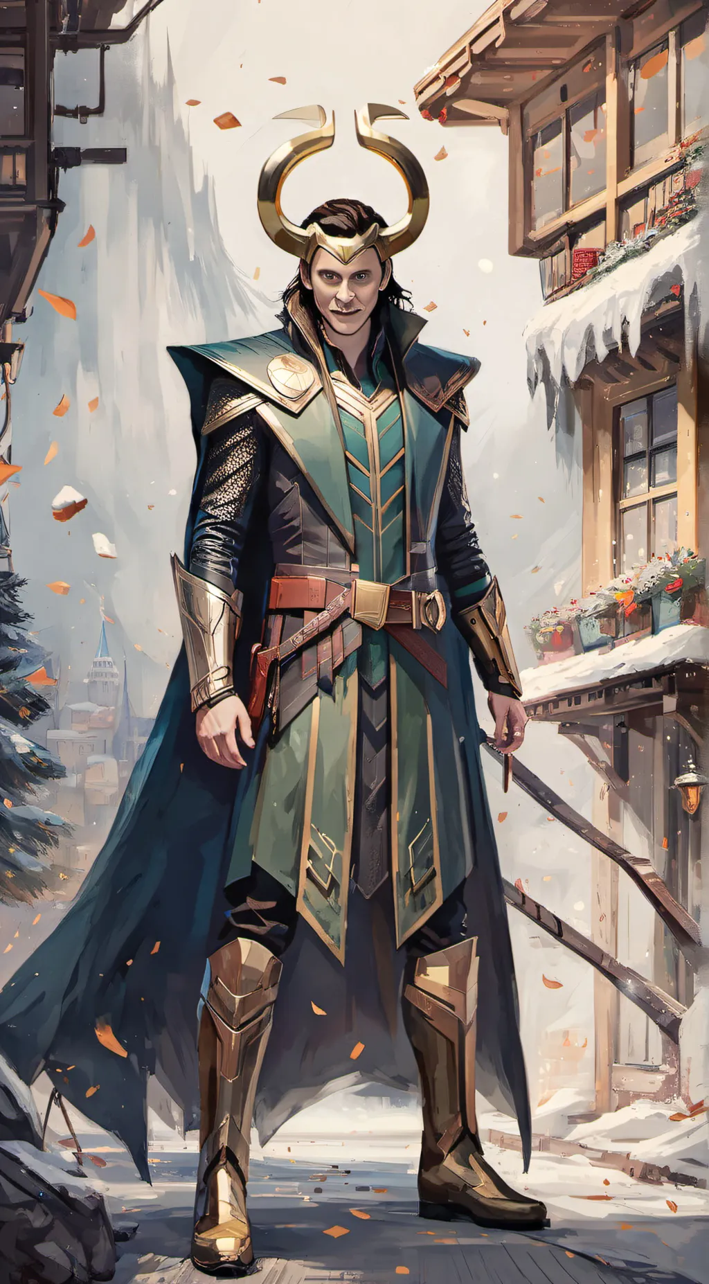ai character: loki background