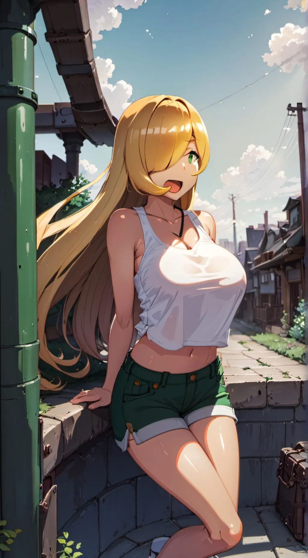 ai character: koopa girl background