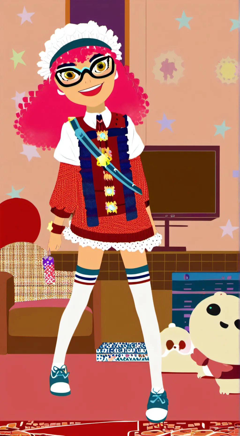 ai character: anna background