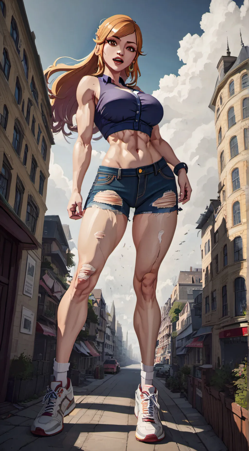 ai character: Aura background