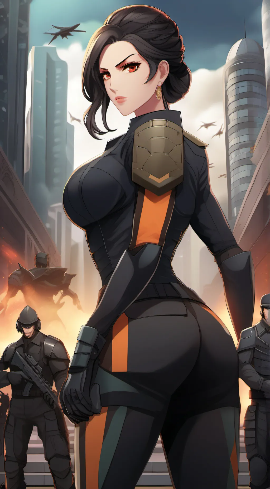 ai character: Sarah background