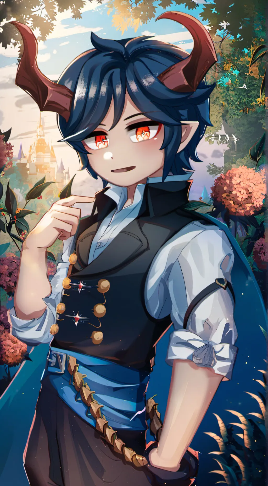 ai character: Vieno background