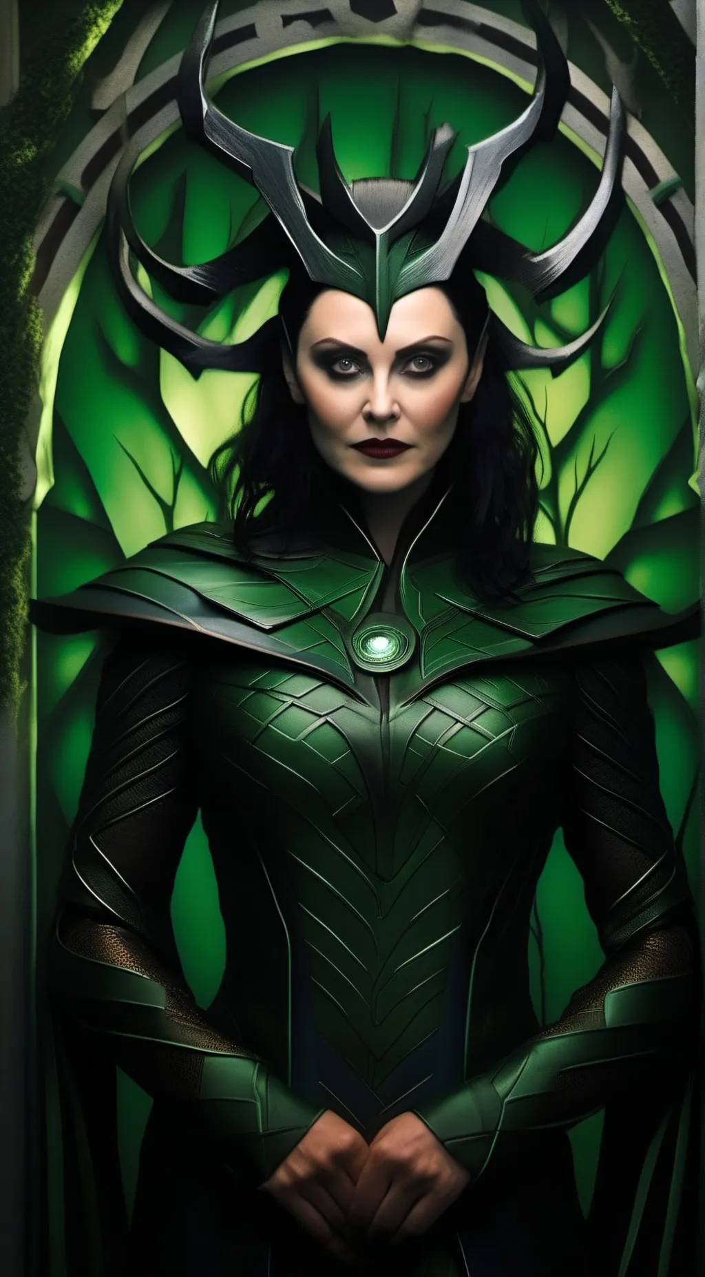 ai character: Hela background