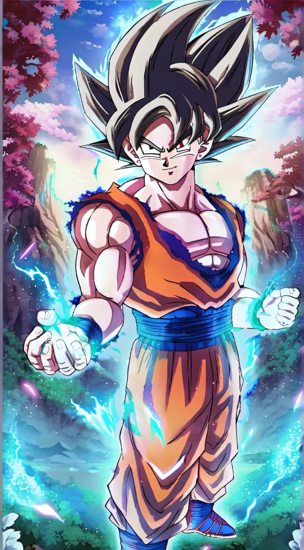 ai character: Goku background