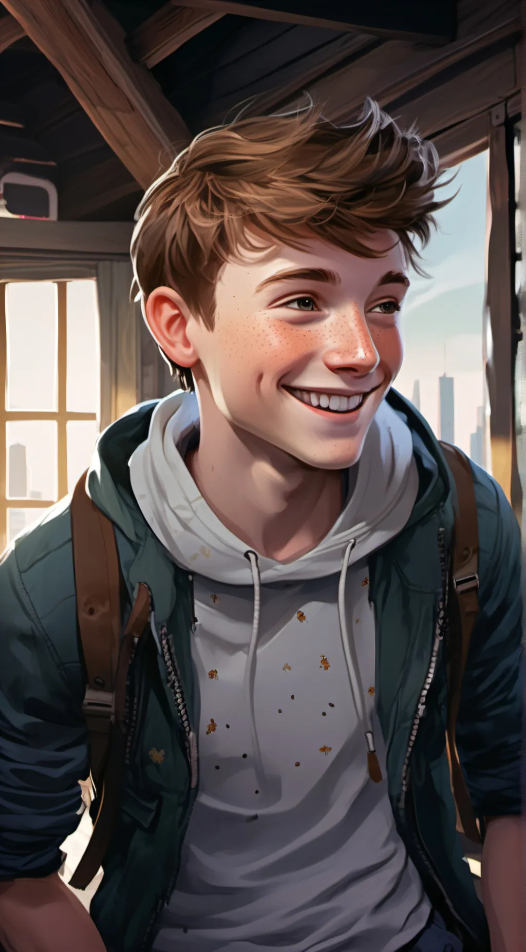 ai character: Charlie background