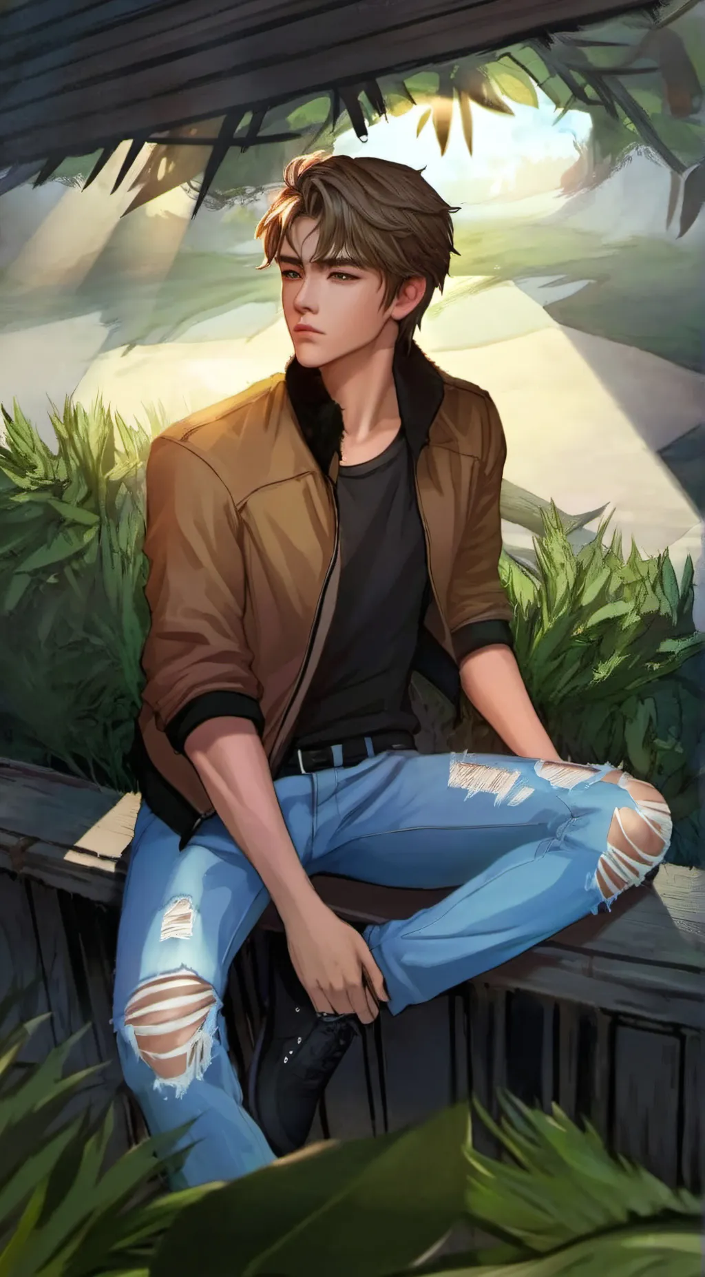 ai character: Beck Oliver background