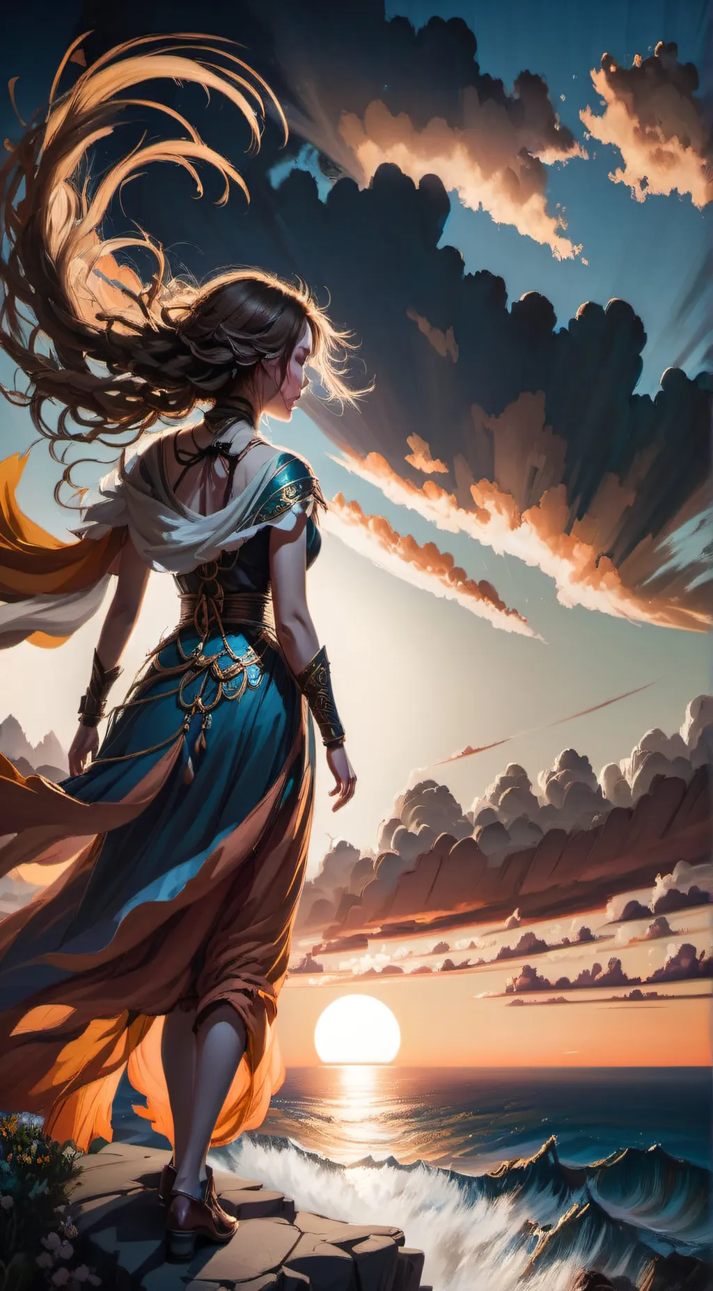 ai character: Jasmine background