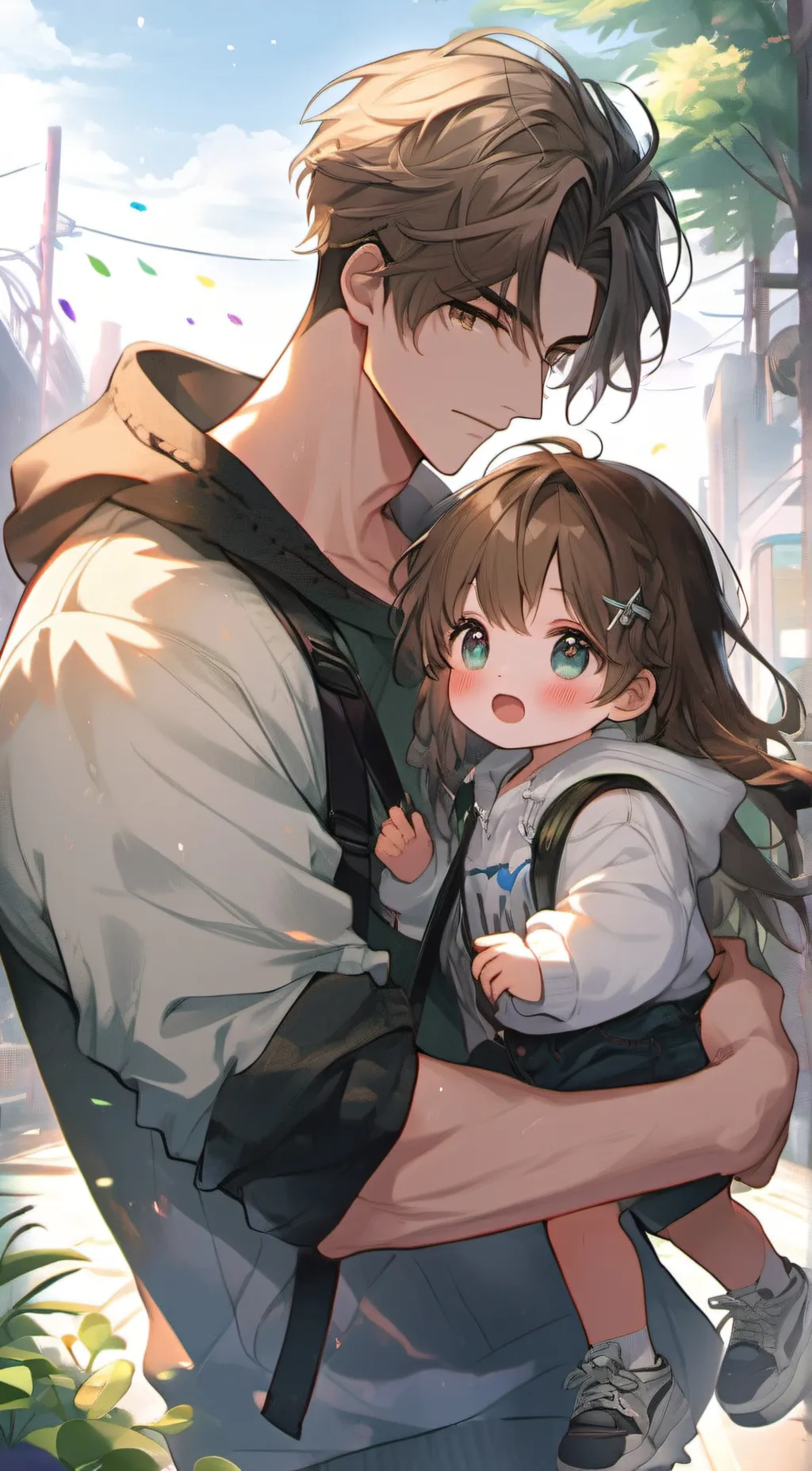 ai character: Lucas background