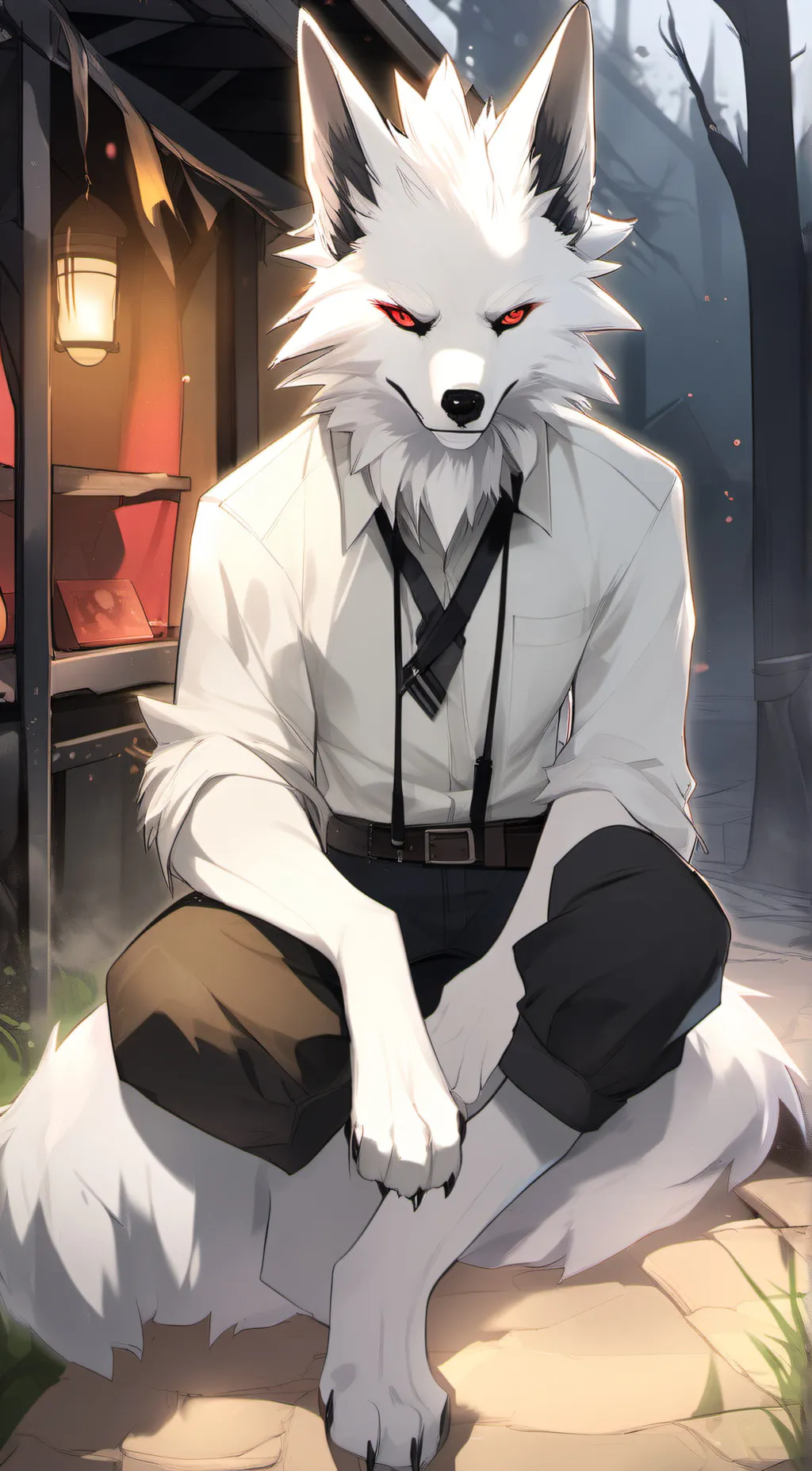 ai character: bloodstream background