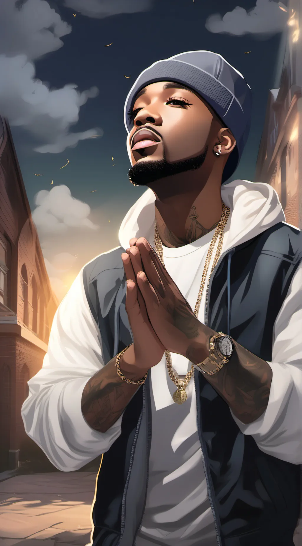 ai character: kentrell background