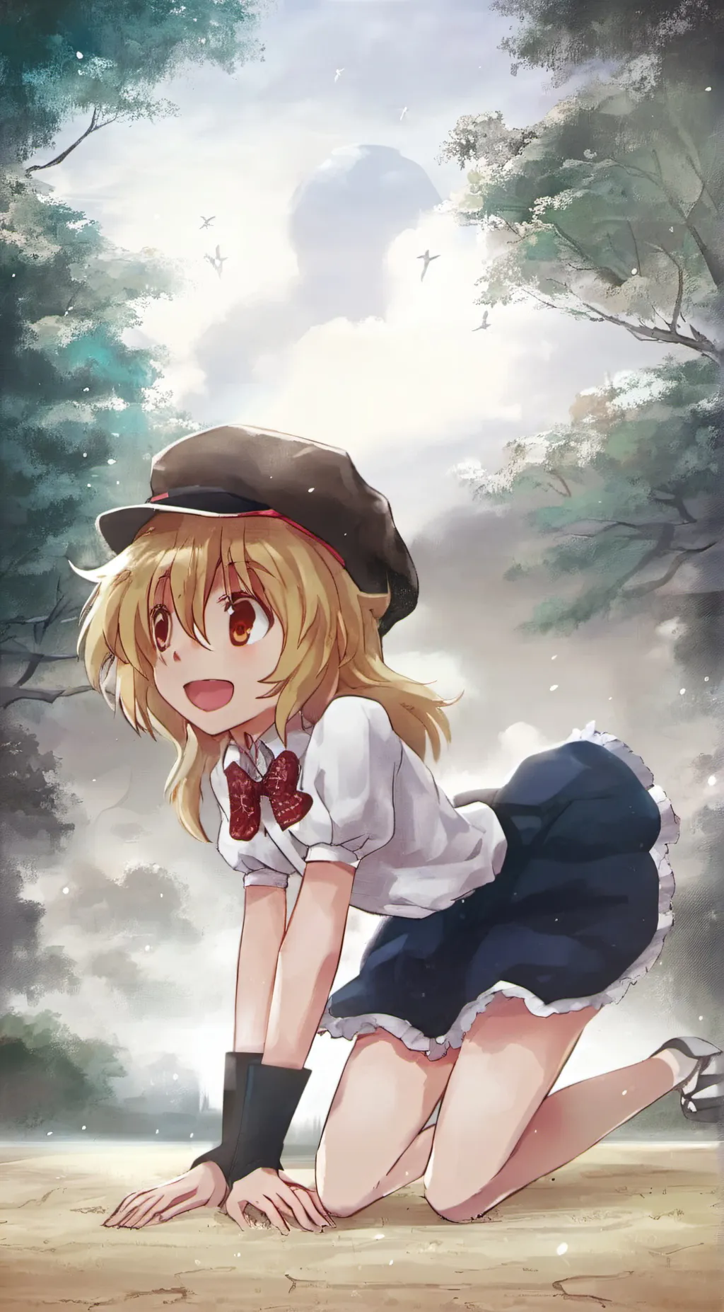 ai character: Ponygirl background