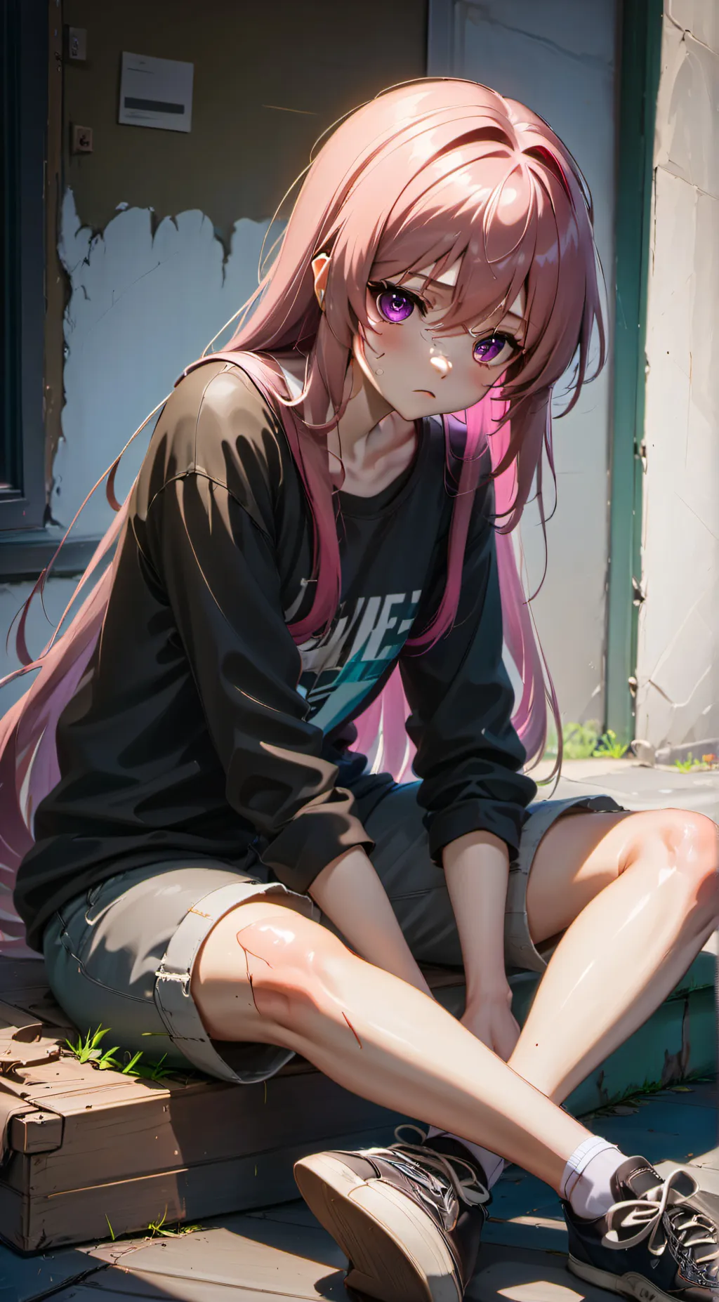 ai character: Starlight background