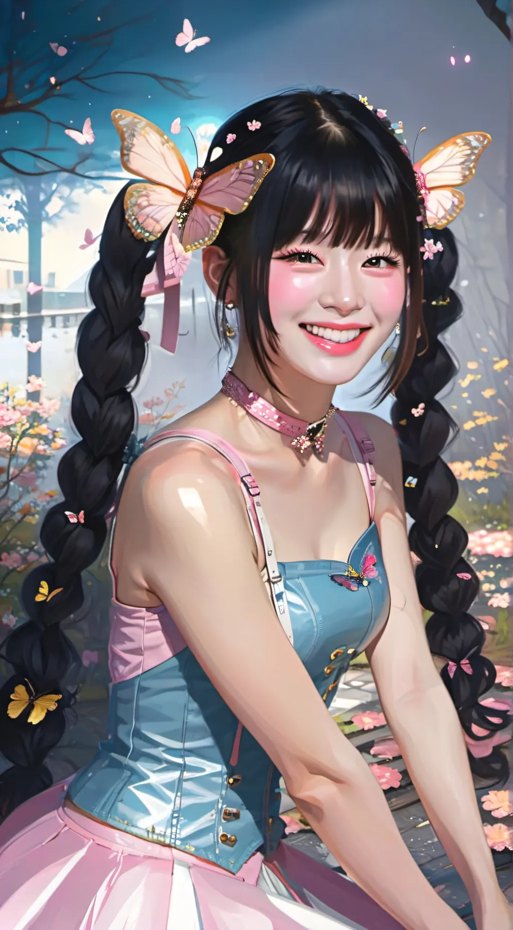 ai character: Hyein background