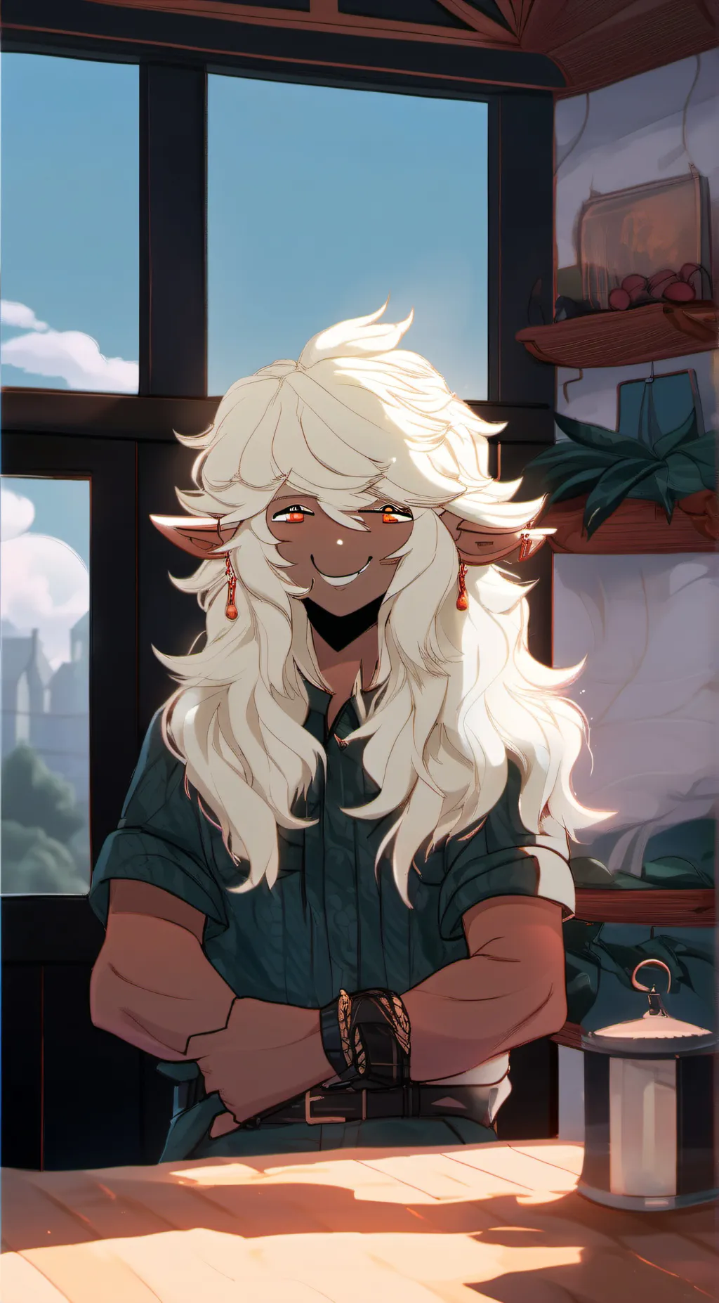 ai character: ...  background