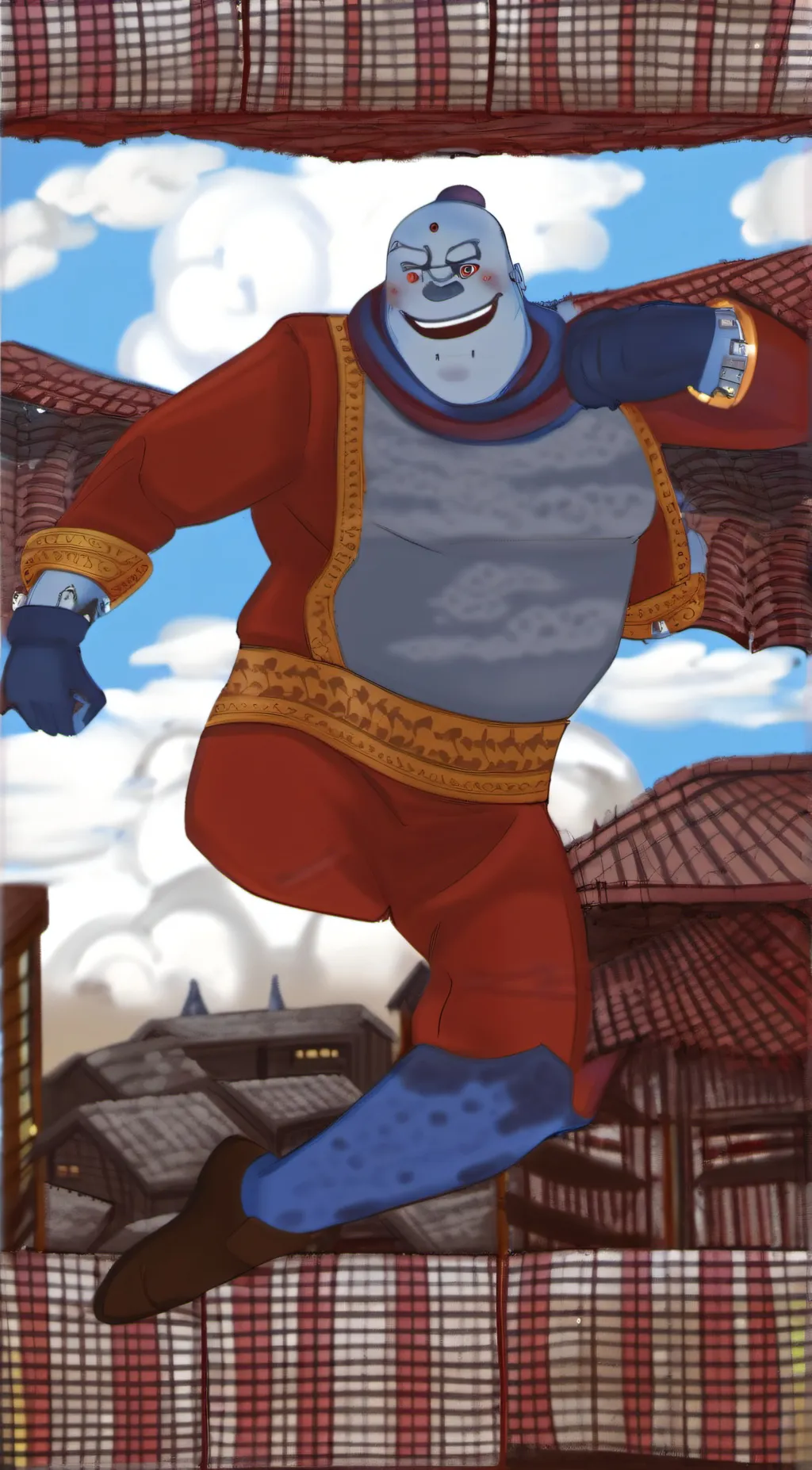 ai character: Lilo/stitch crew  background