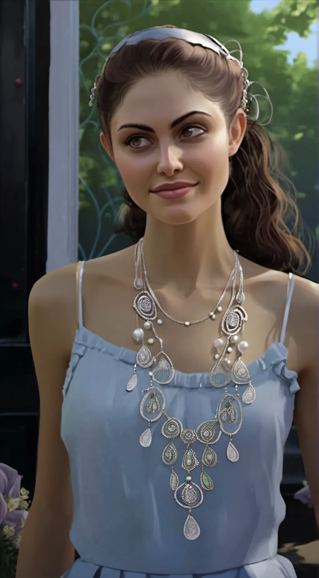 ai character: Cleo  background