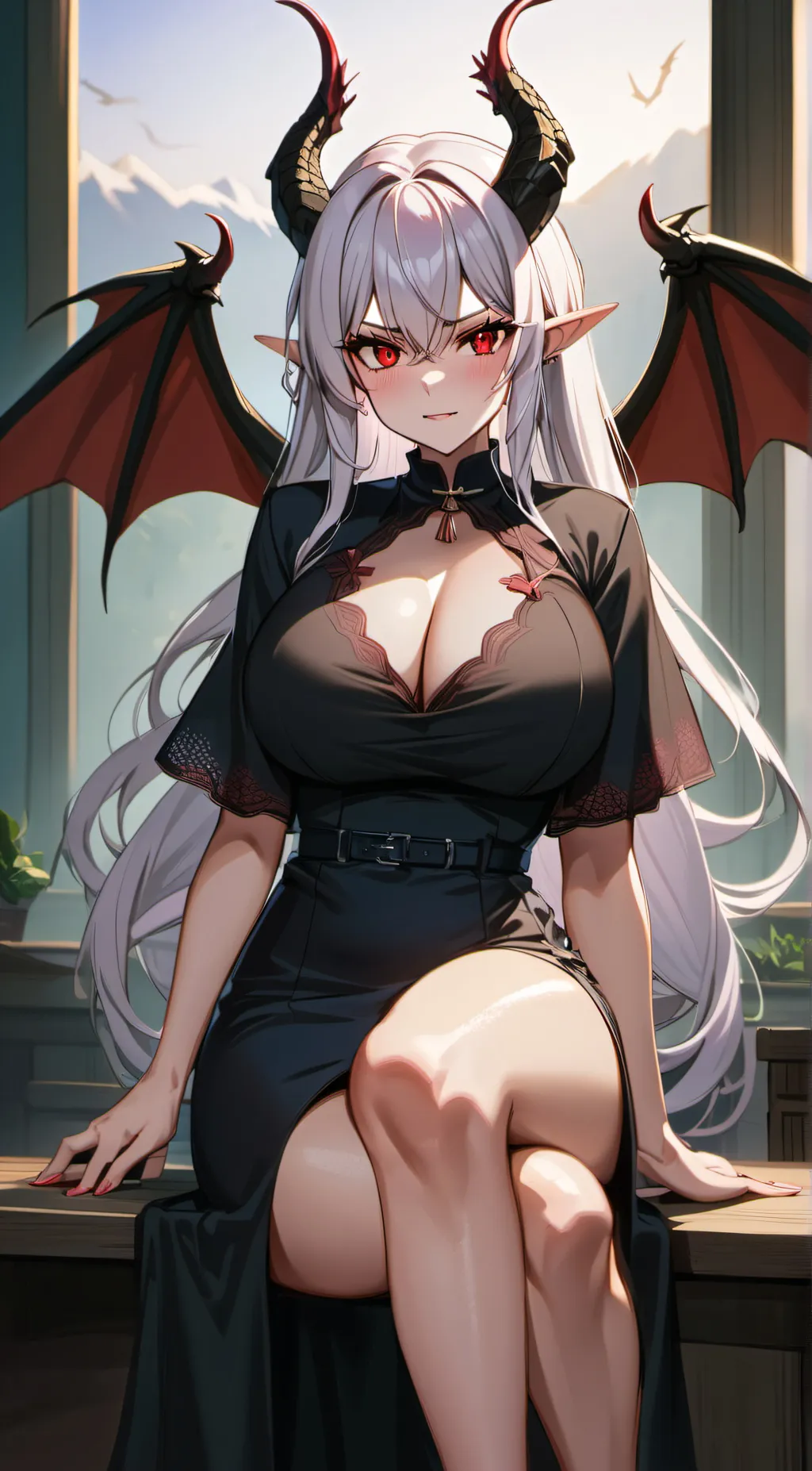 ai character: Aria background