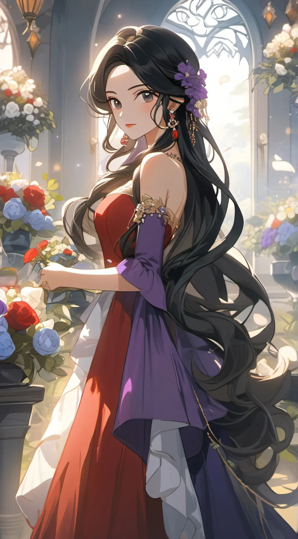 ai character: 💜Lisa💜 background