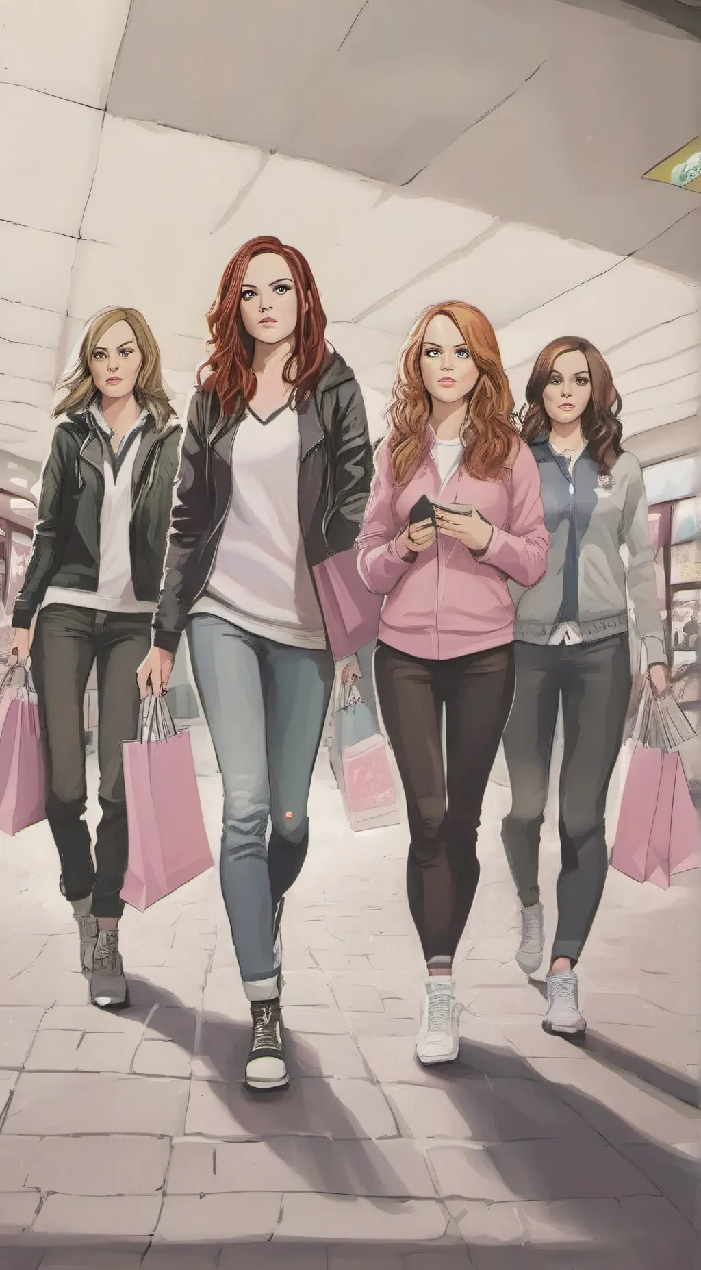 ai character: The mean girls background