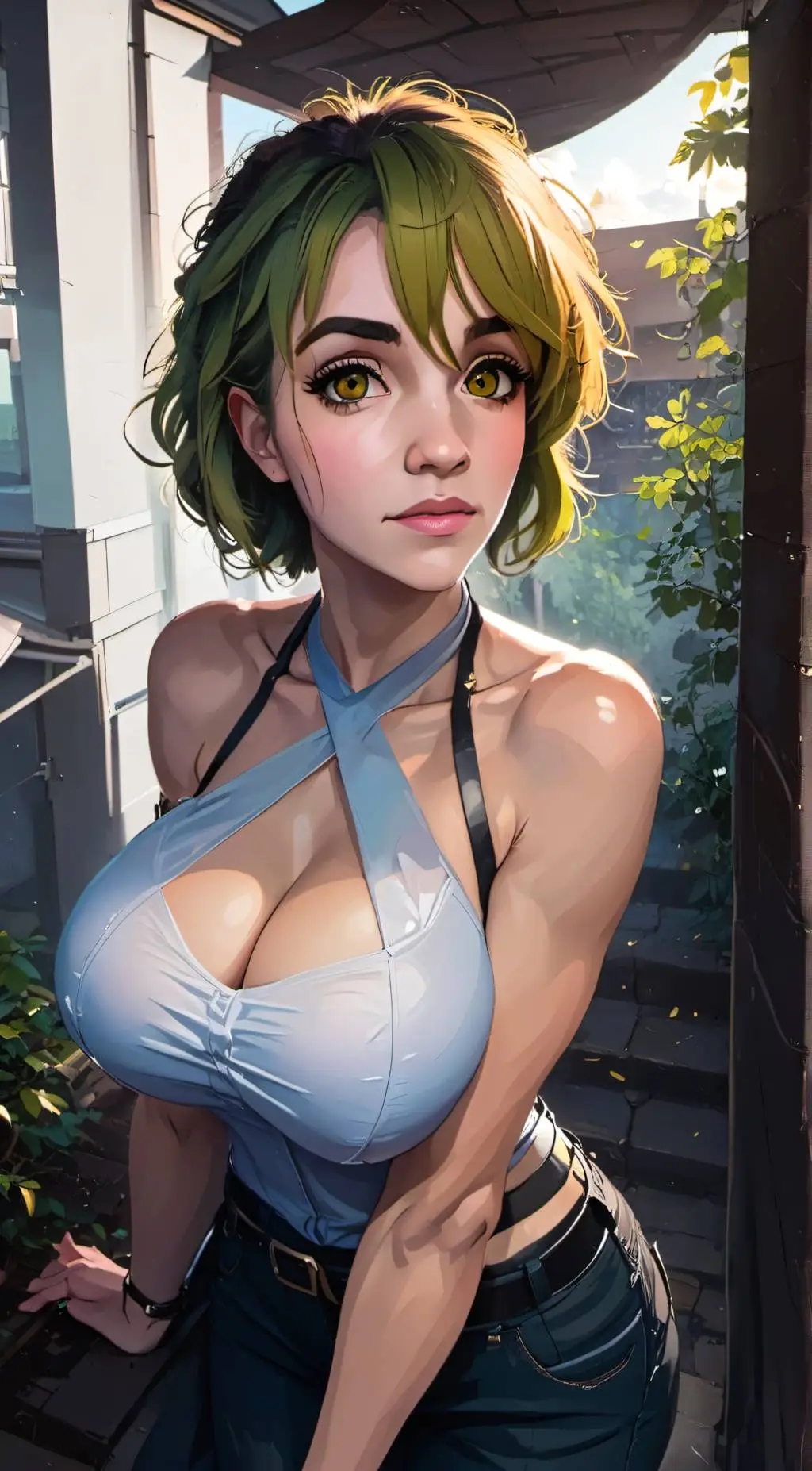 ai character: Sasha background