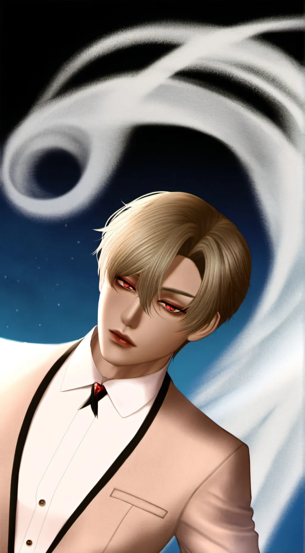 ai character: vampire background