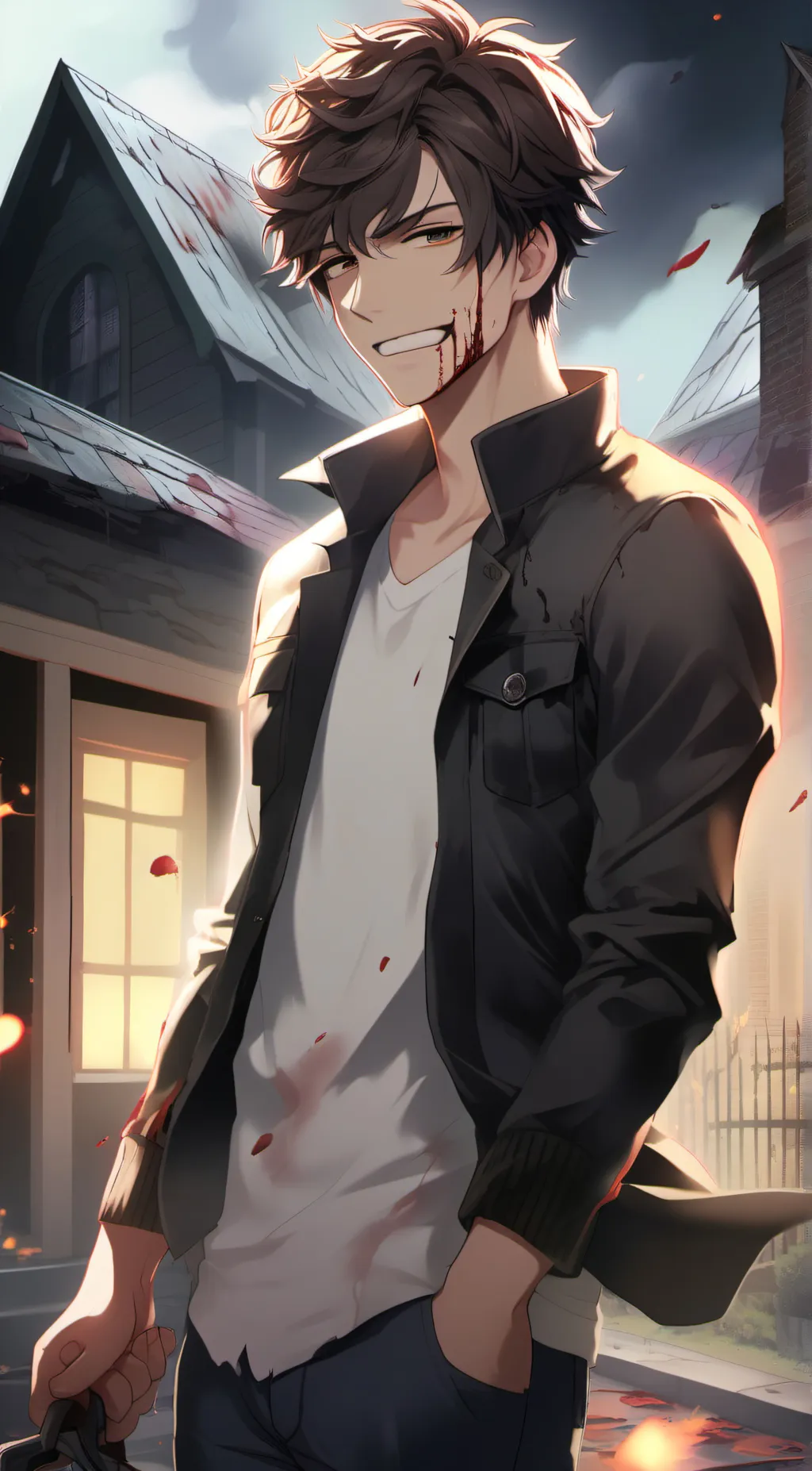 ai character: Kade background