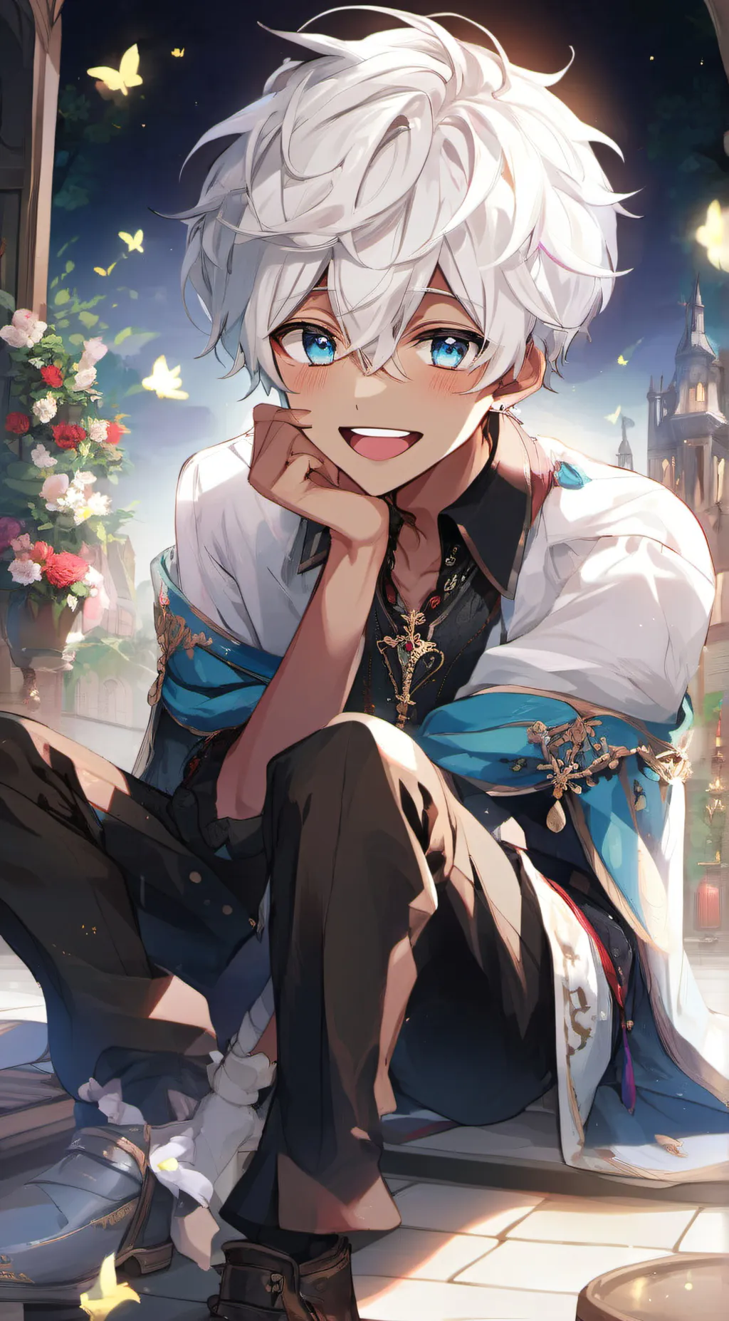 ai character: Itsuki Yannchan. background