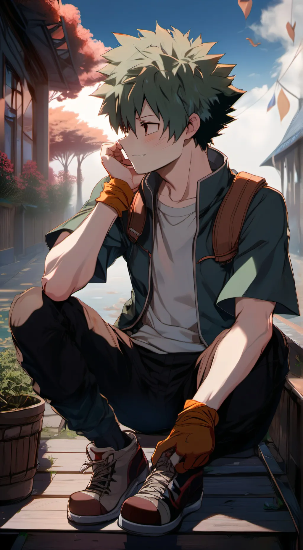 ai character: Izuku/Deku background
