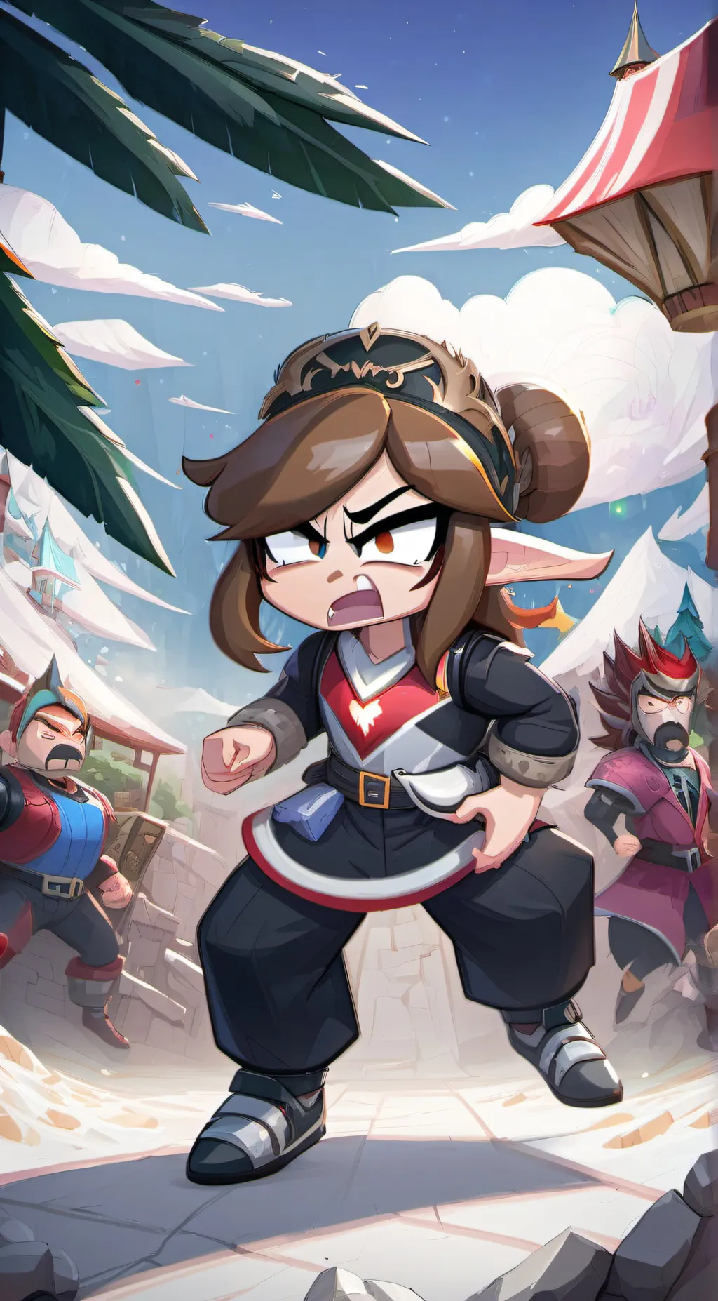 ai character: Me Katelyn background