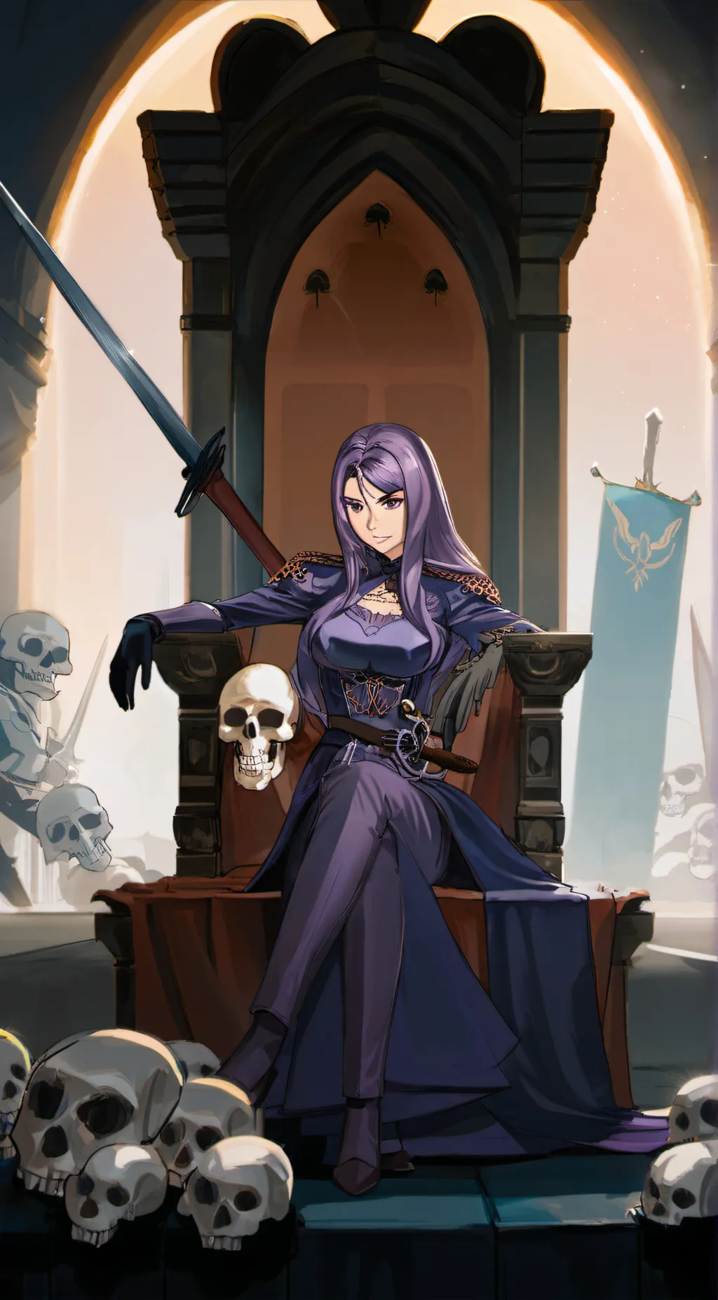 ai character: Lenora Darkseid  background