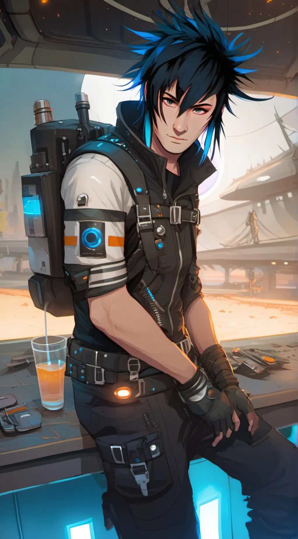 ai character: Cain (teenager) background