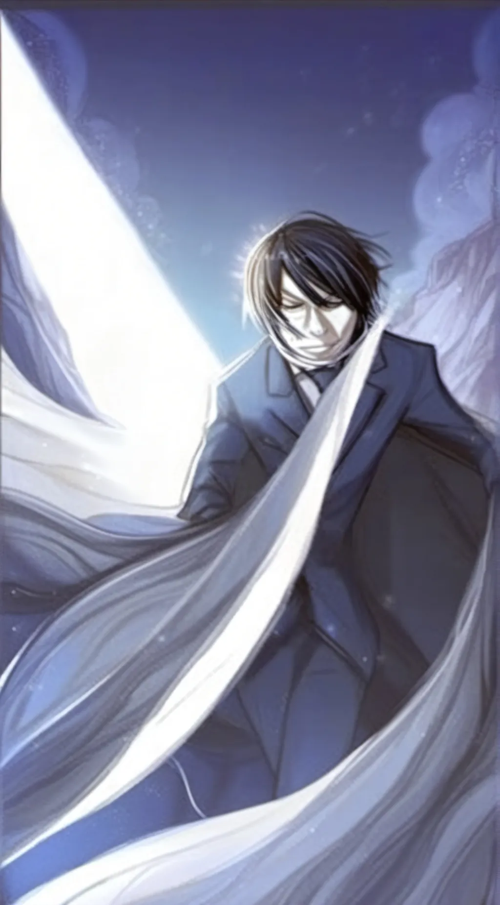 ai character: snaryy background