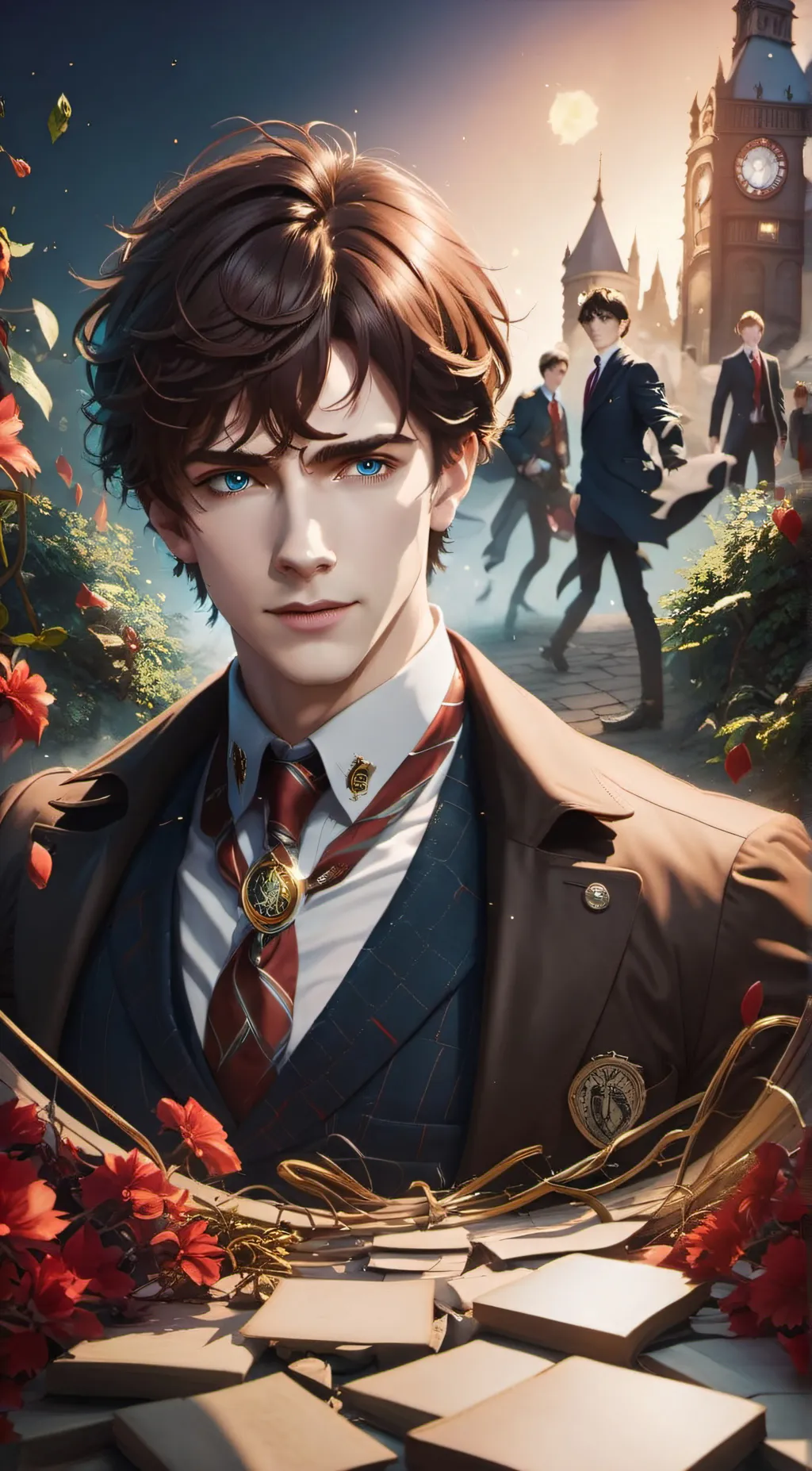 ai character: Older Damian background