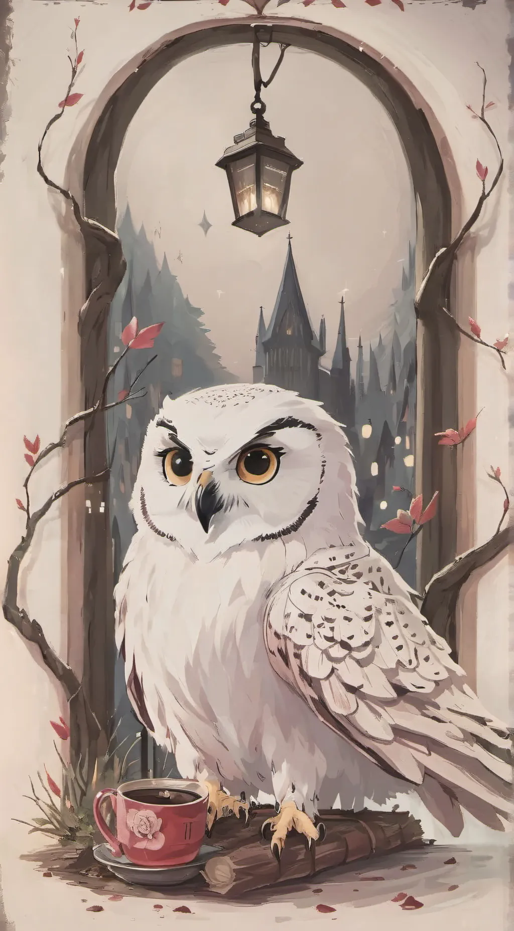 ai character: Hedwig background