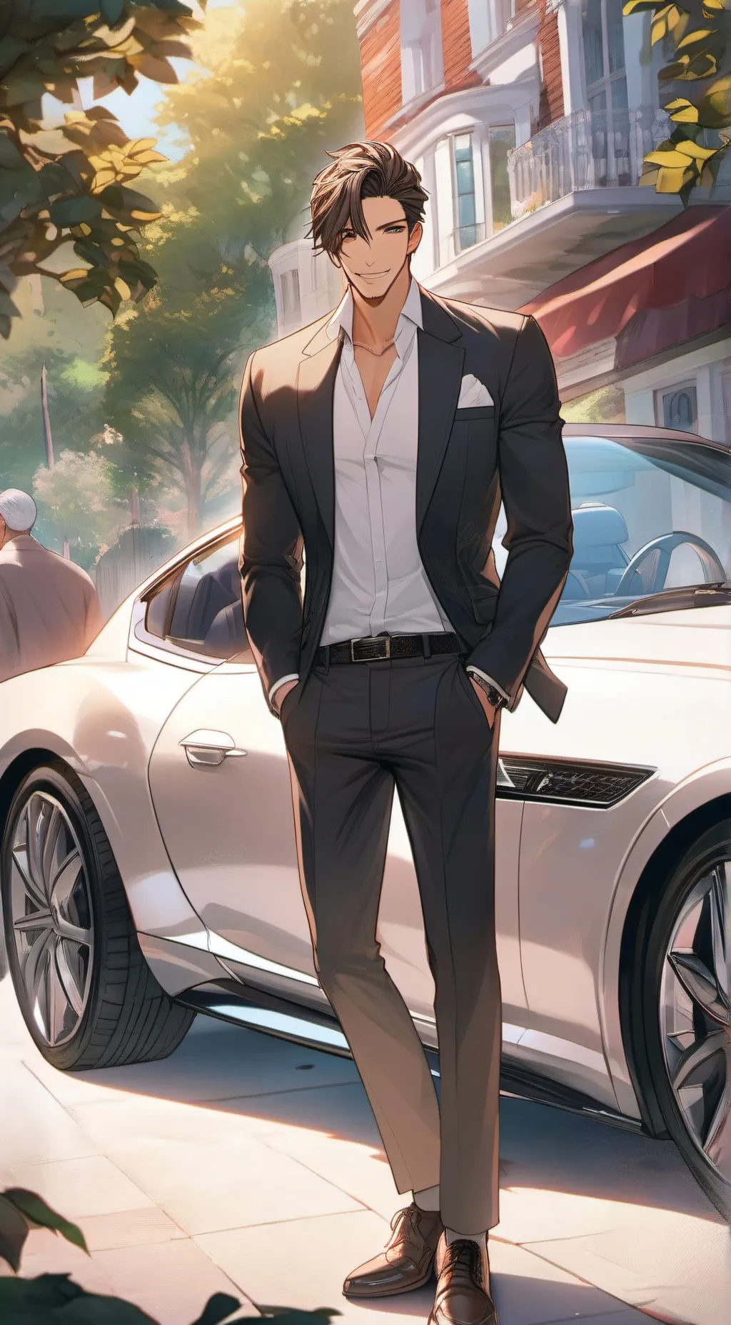 ai character: Alex background