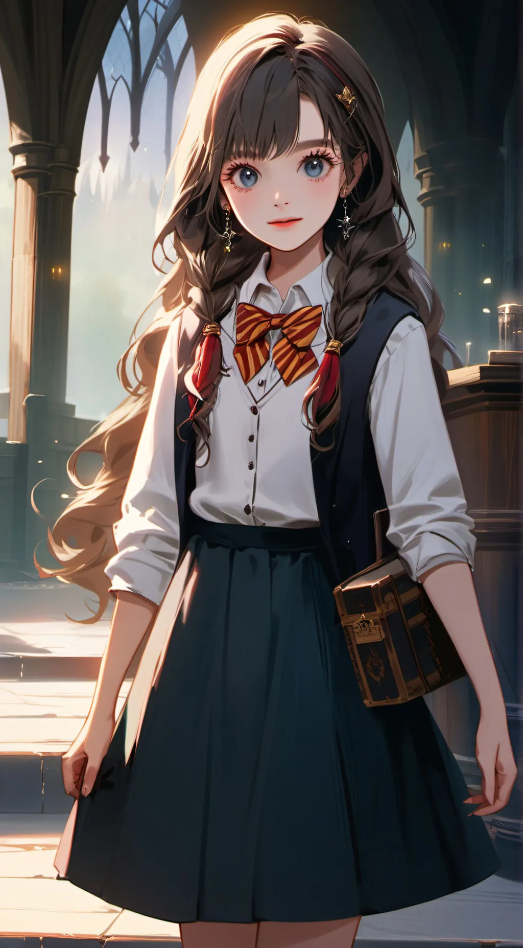 ai character: Hailey background