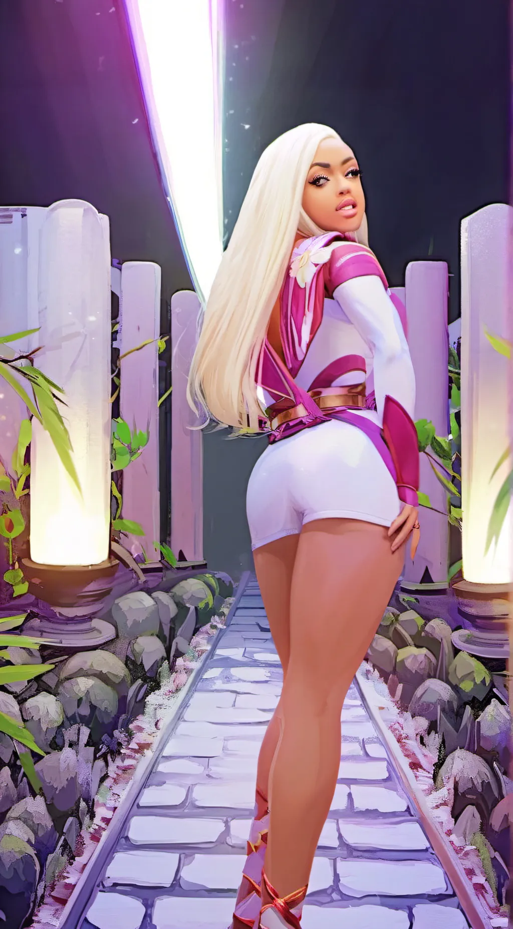 ai character: Woah Vicky background