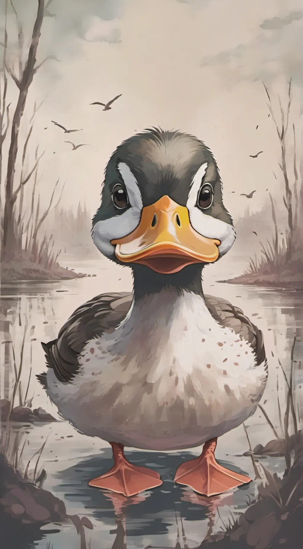 ai character: ugly duckling *PT2 background