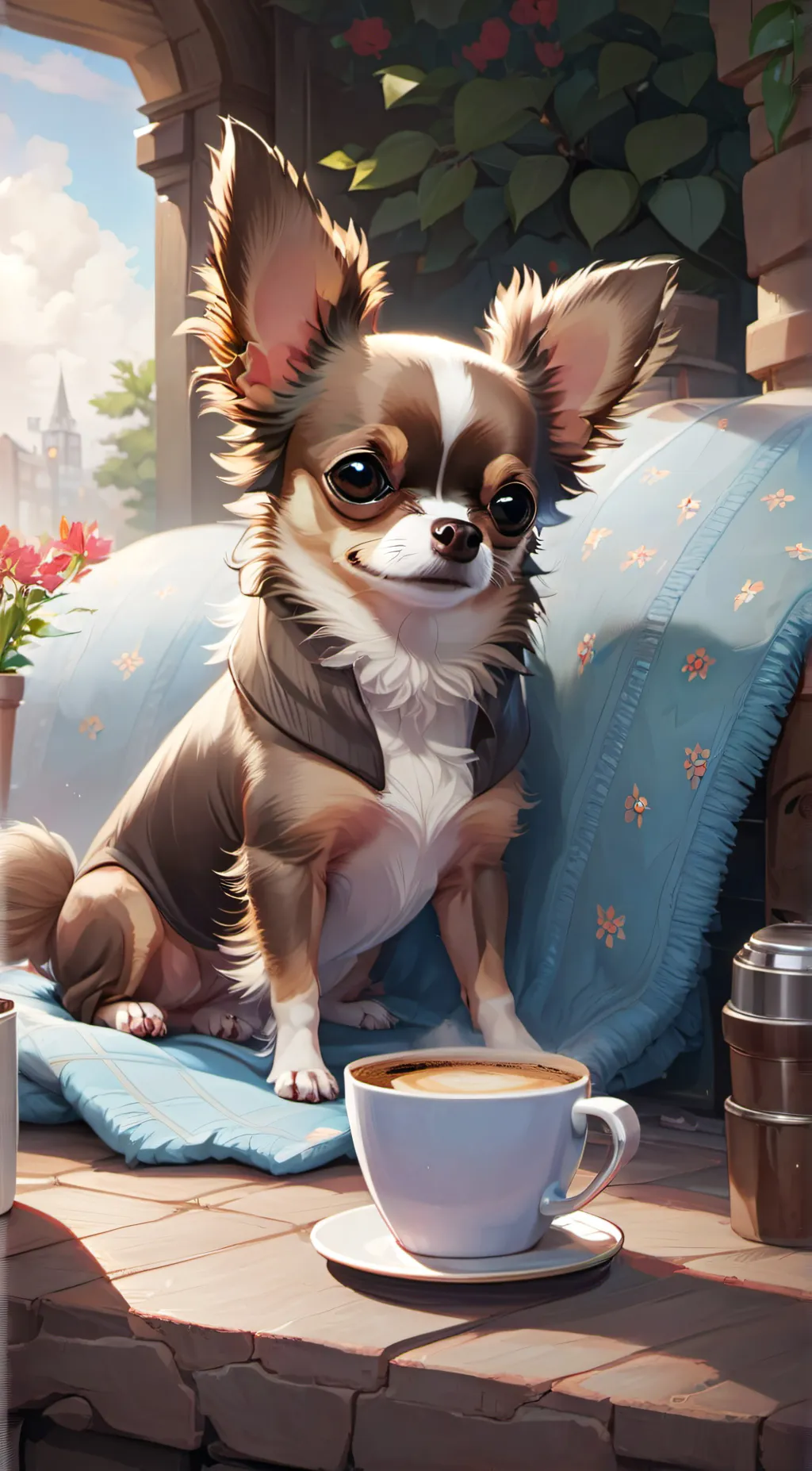 ai character: mona background