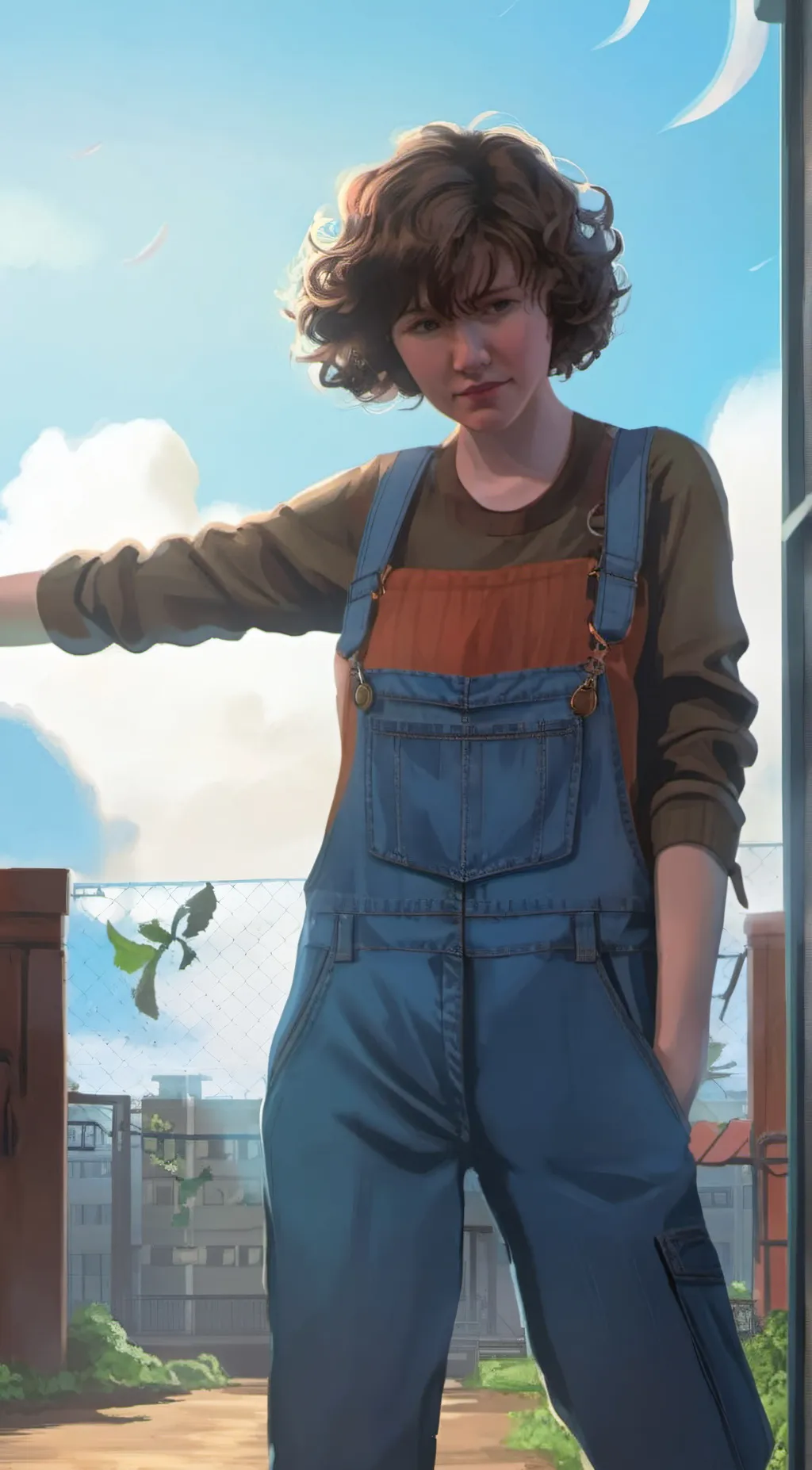 ai character: Eleven/Jane Hopper background